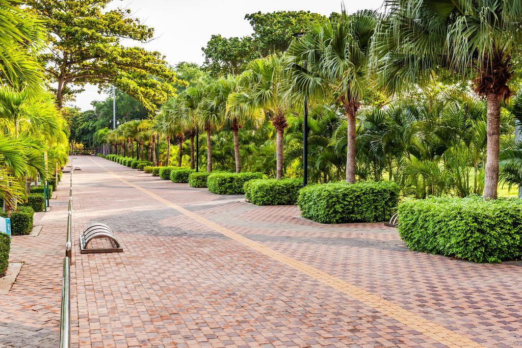 Cholchan Pattaya Beach Resort - Sha Extra Plus Ngoại thất bức ảnh The park